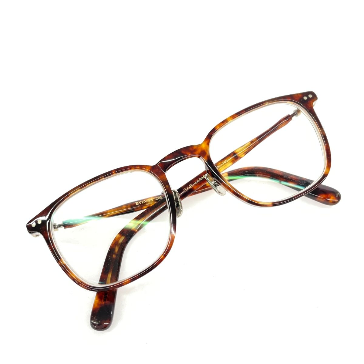 EYEVAN 7285 アイヴァン 7285 メガネ  べっ甲 312   ブラウン  / 243001004154 EYEVAN 7285 アイヴァン 7285 メガネ べっ甲 312 ブラウン