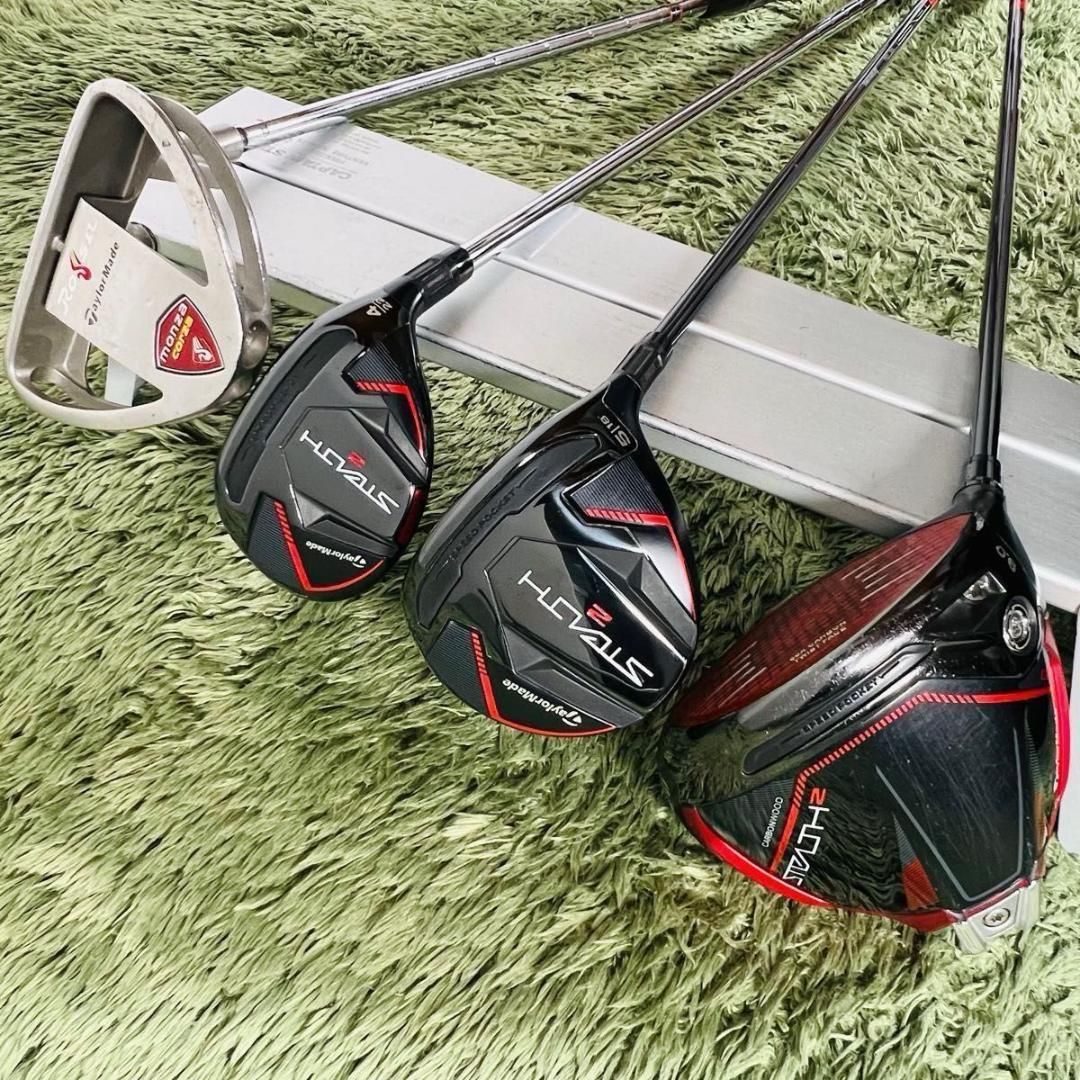 テーラーメイド ステルス2 11本セット メンズゴルフ フルセット 初心者