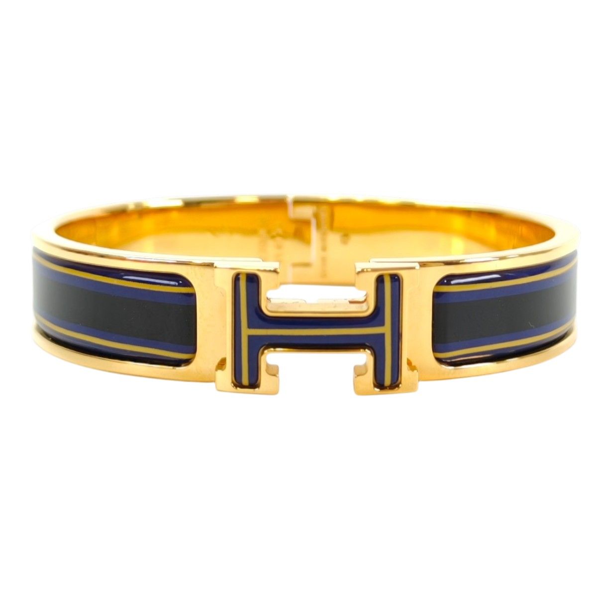 HERMES エルメス クリックH PM バングル ブレスレット ゴールド