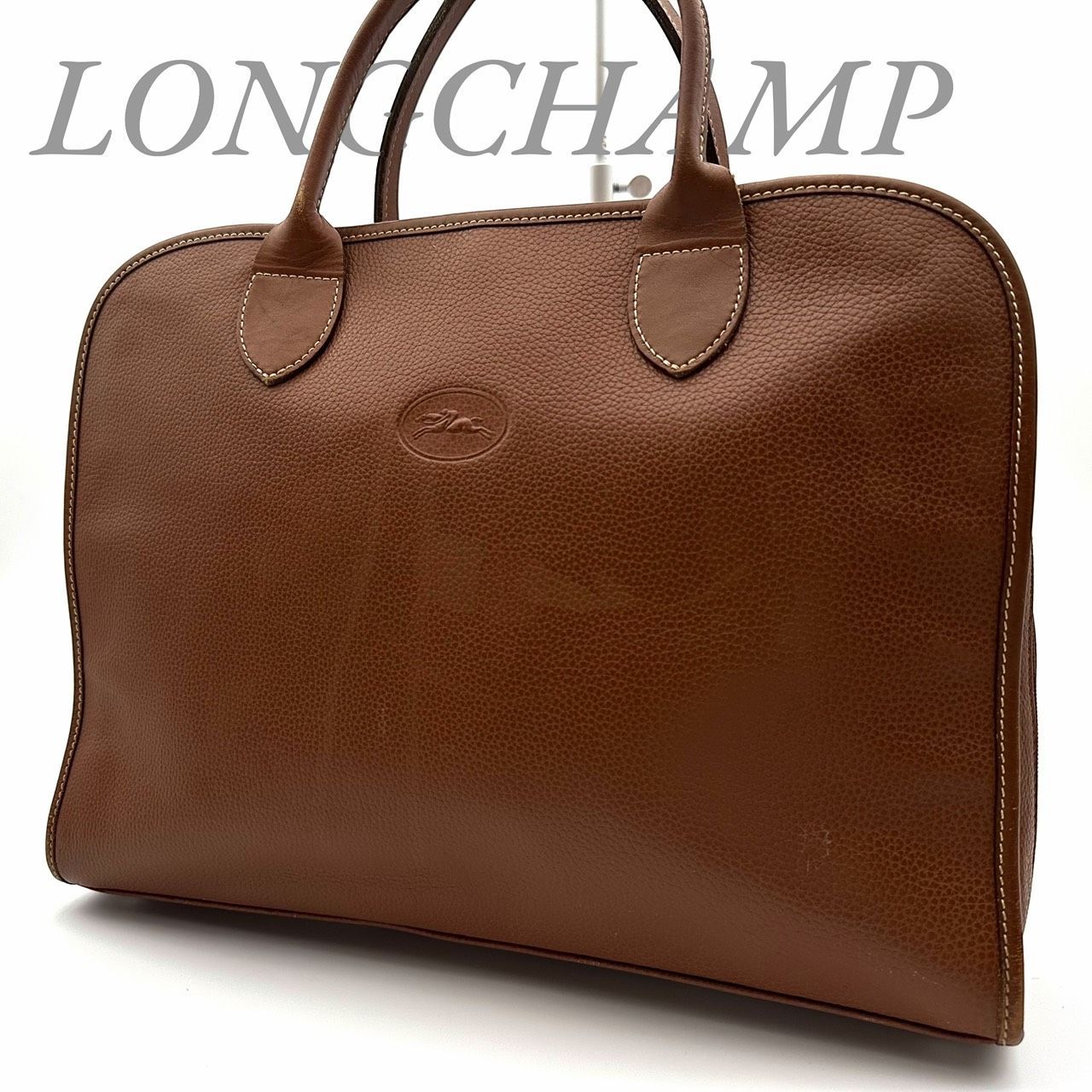 レディース LONGCHAMP ロンシャン ハンドバッグ トート ビジネス レザー A4