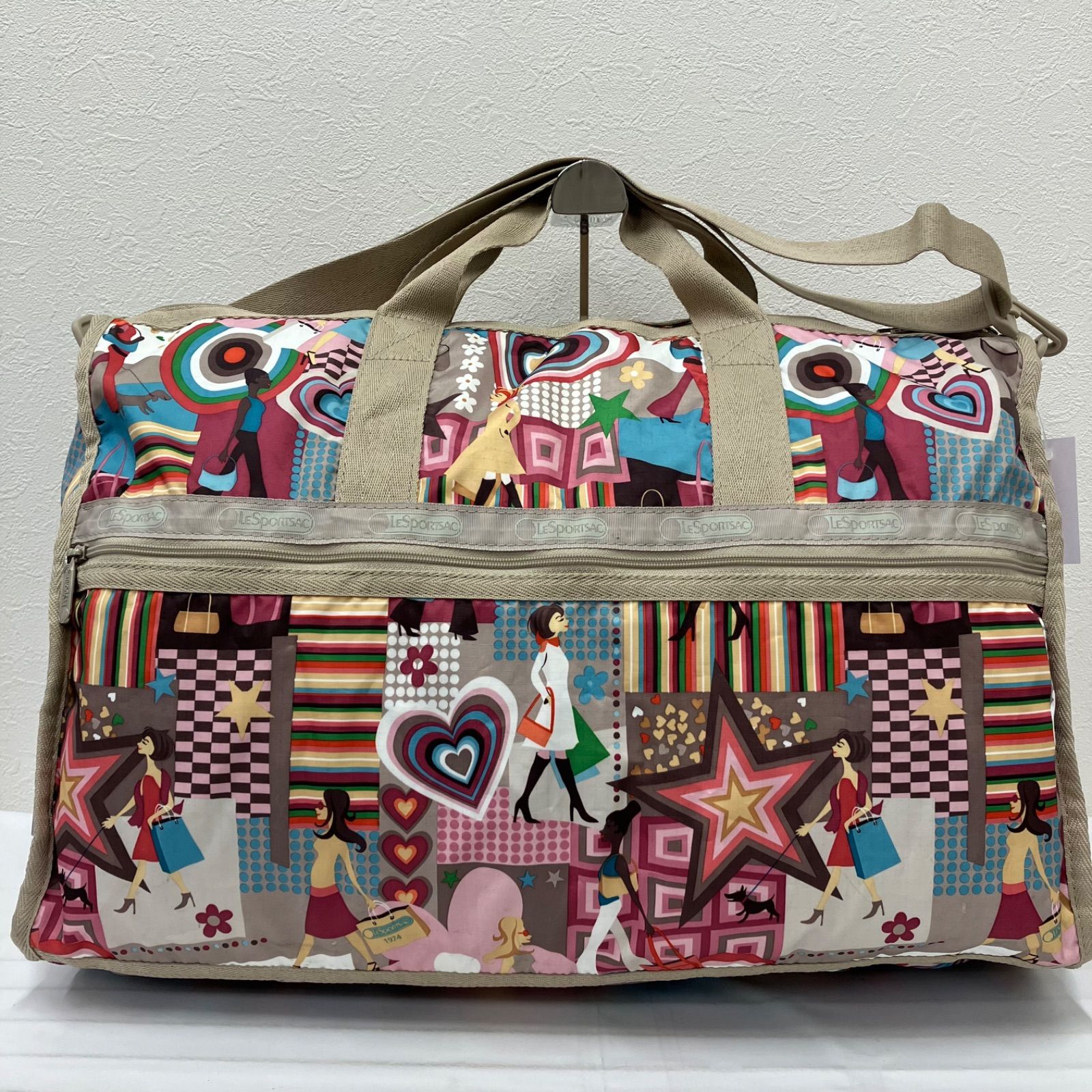 711 LeSportsac レスポートサック ボストンバッグ 2way ラージ 