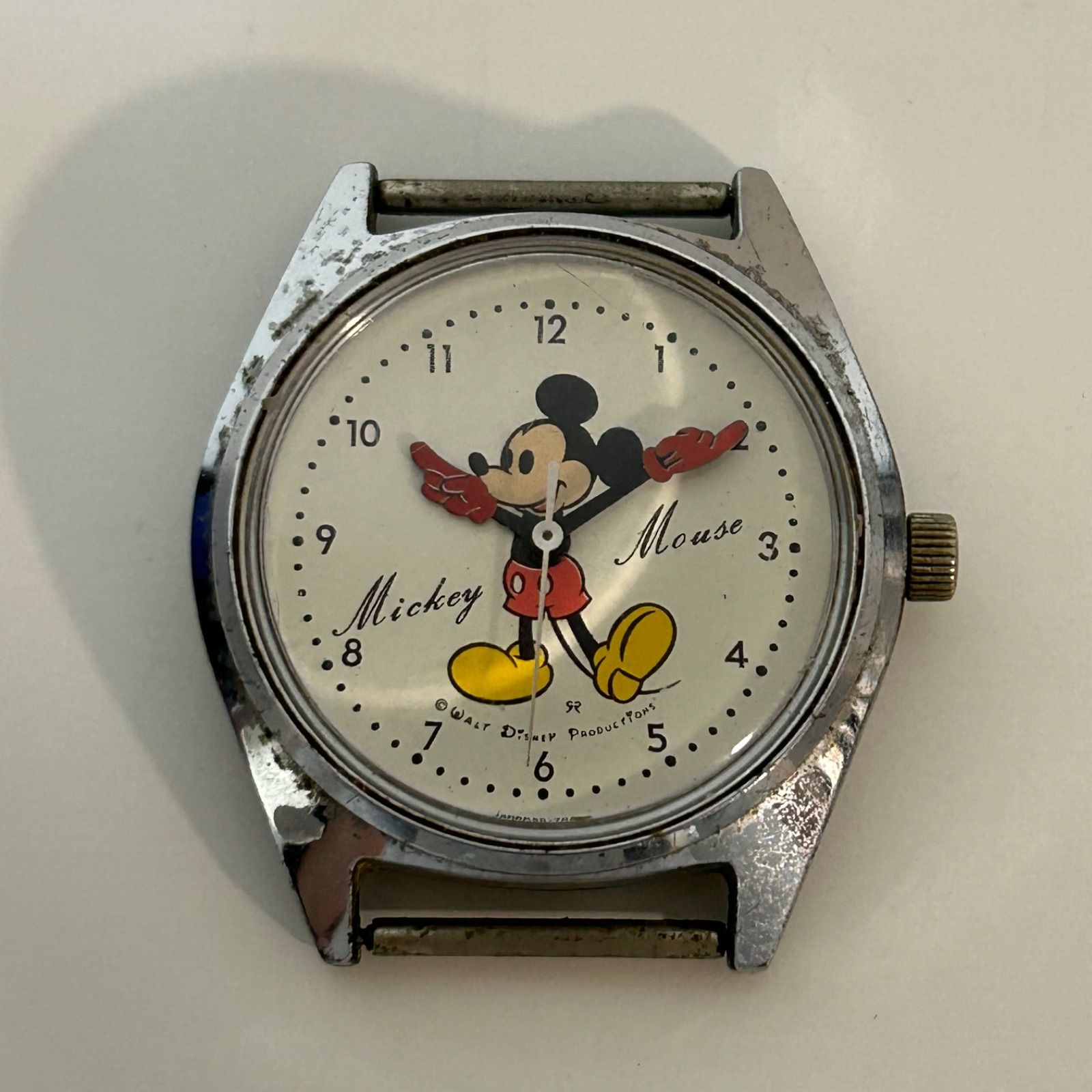 ジャンク品】SEIKO Mickey Mouse セイコー ミッキーマウス 手巻き時計 