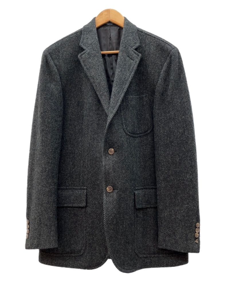 ラルフローレン RalphLauren Herringbone Tweed Tailored Jacket