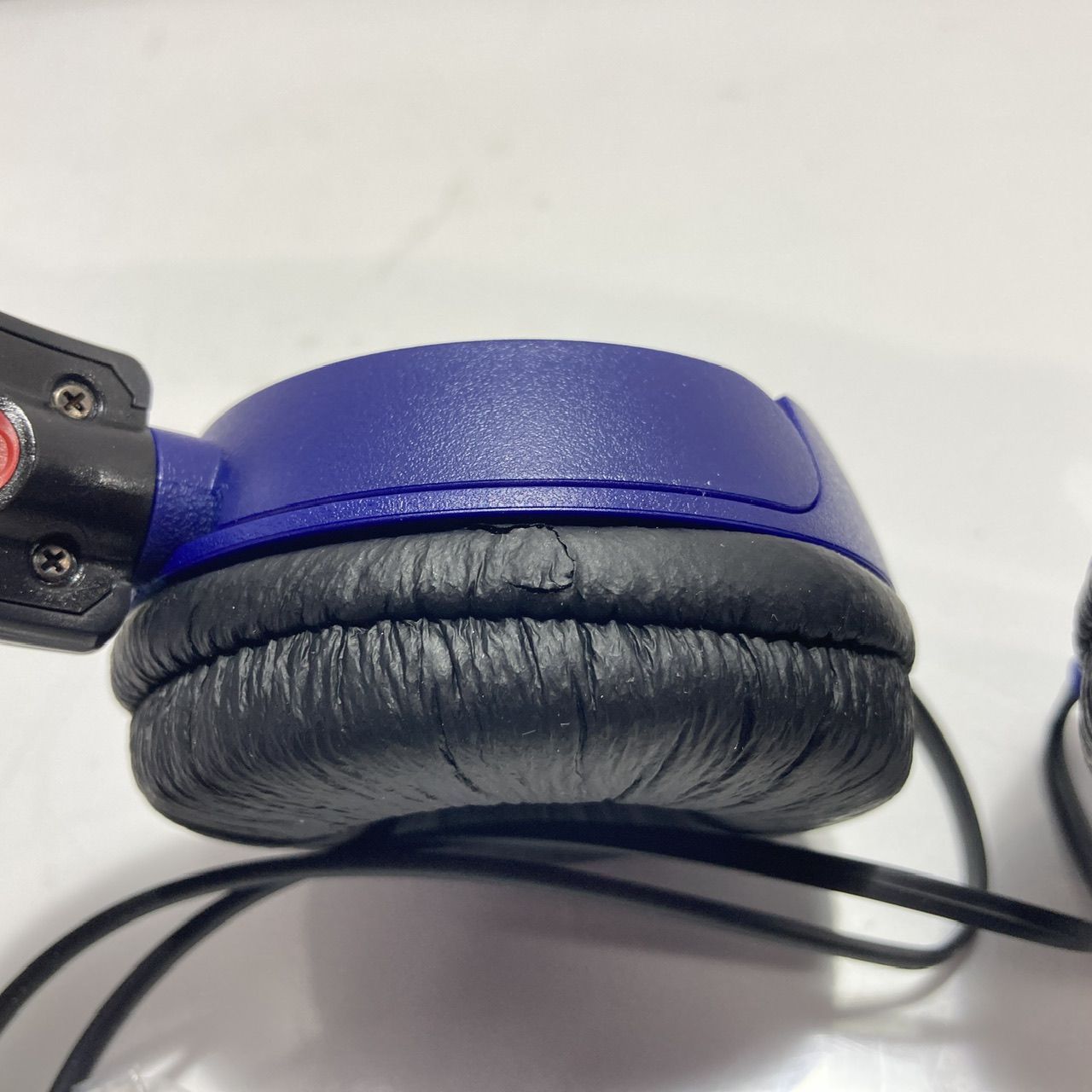 SONY ソニー ヘッドホン MDR-ZX100 Walkman、iPod対応 ブルー ジャンク