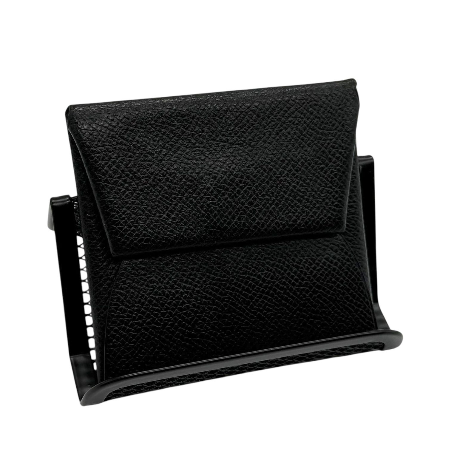 箱付き HERMES エルメス バスティア コインケース 小銭入れ ブラック 