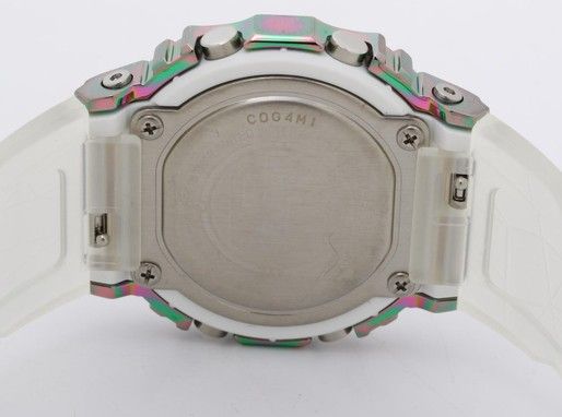 未使用 CASIO G-SHOCK 40周年限定 GM-S5640GEM-7JR レインボーメタル 