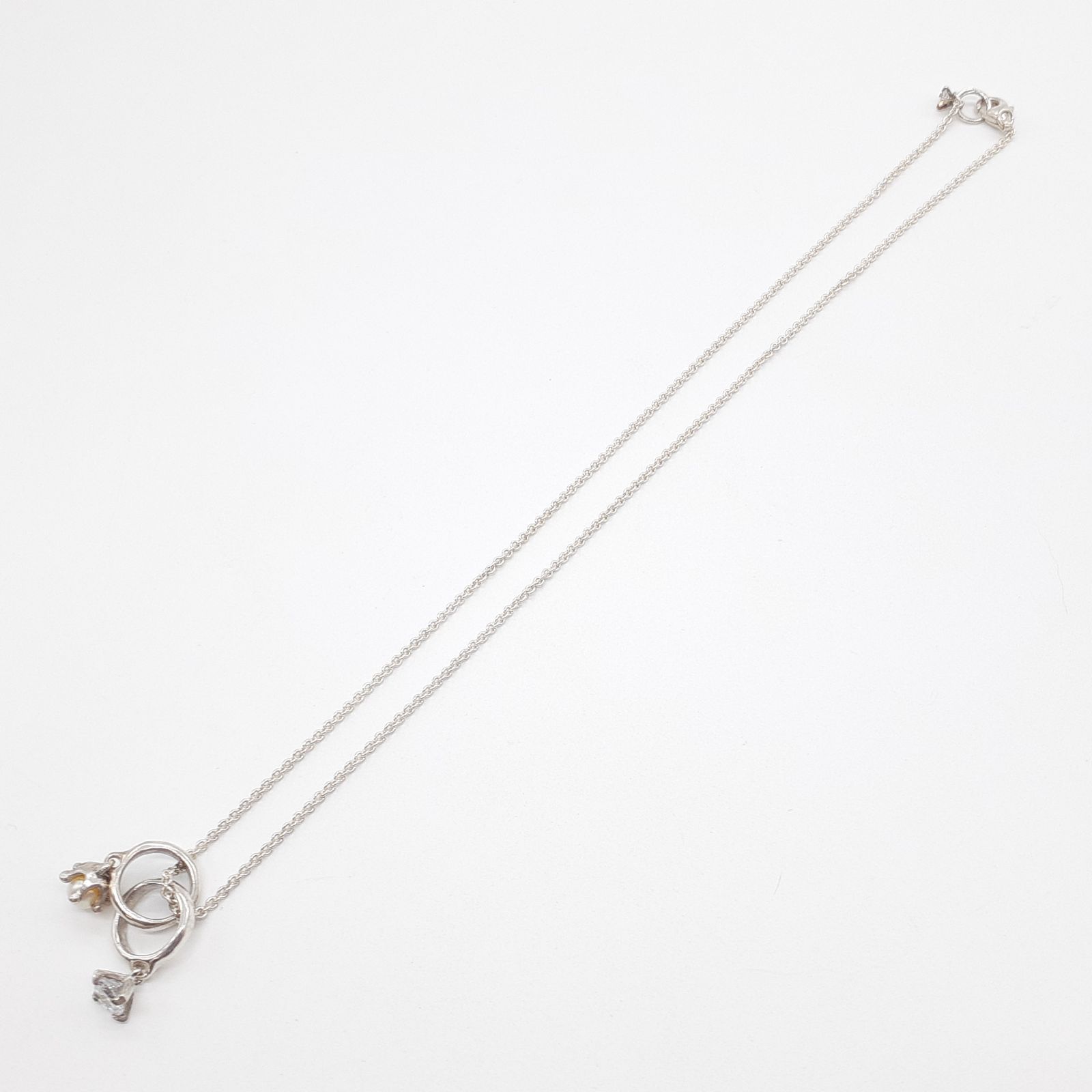 レディース e.m. イーエム ネックレス SILVER 925 シルバー 淡水パール 