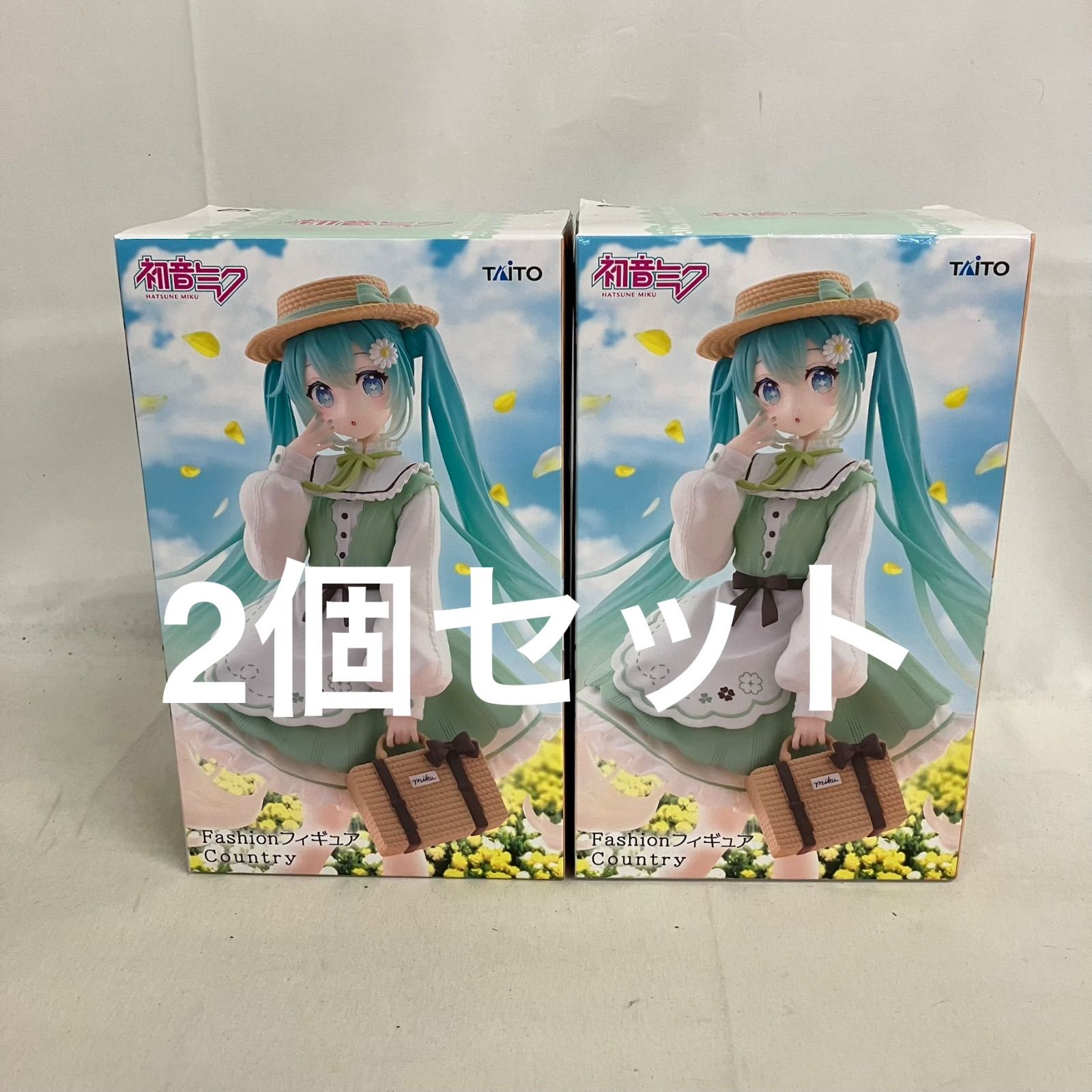 未開封 初音ミク Fashion フィギュア Country 2個セット SF3C40 c107 
