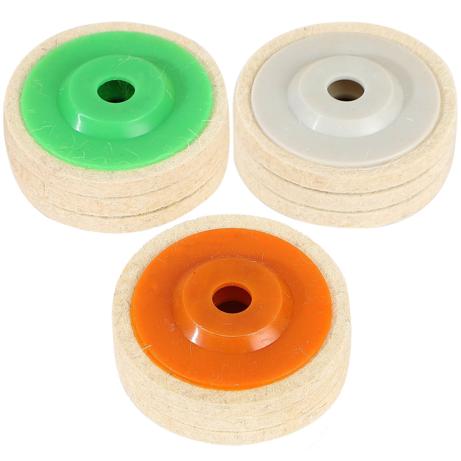 新着商品】フェルトバフ フェルトディスク 100mm 肉厚9mm 金属研磨