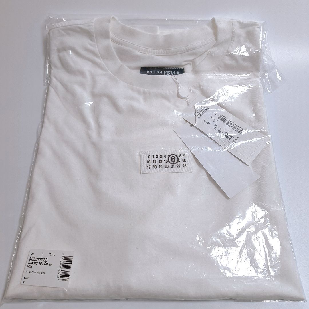 新品未使用・ヨーロッパ輸入品】MM6 Maison Margiela コットンTシャツ 