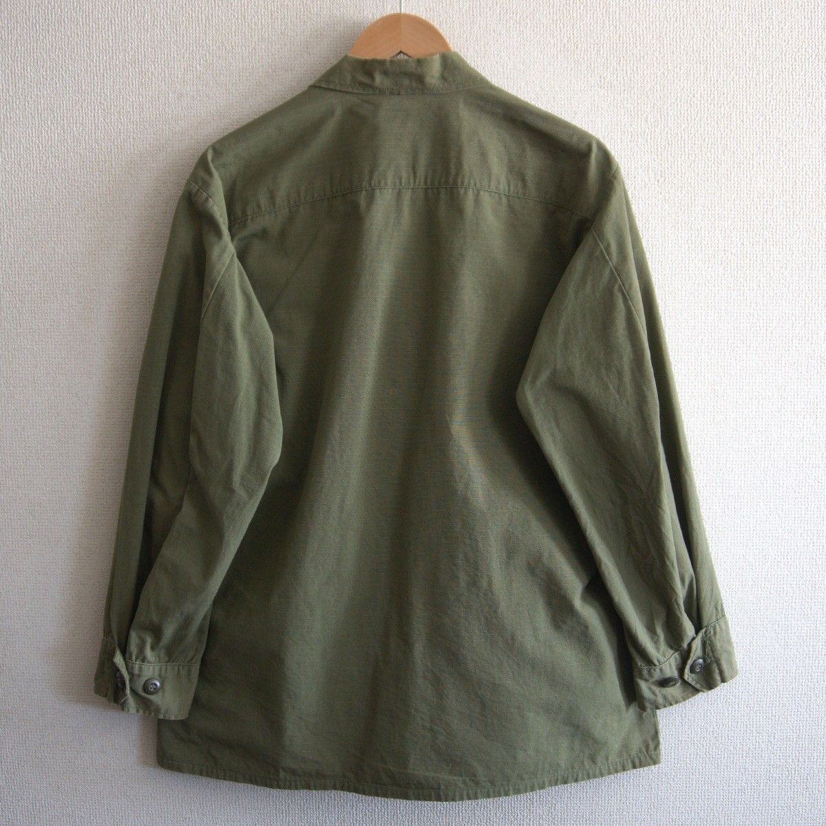 70s】US ARMY【5th ジャングルファティーグジャケット】MEDIUM SHORT 