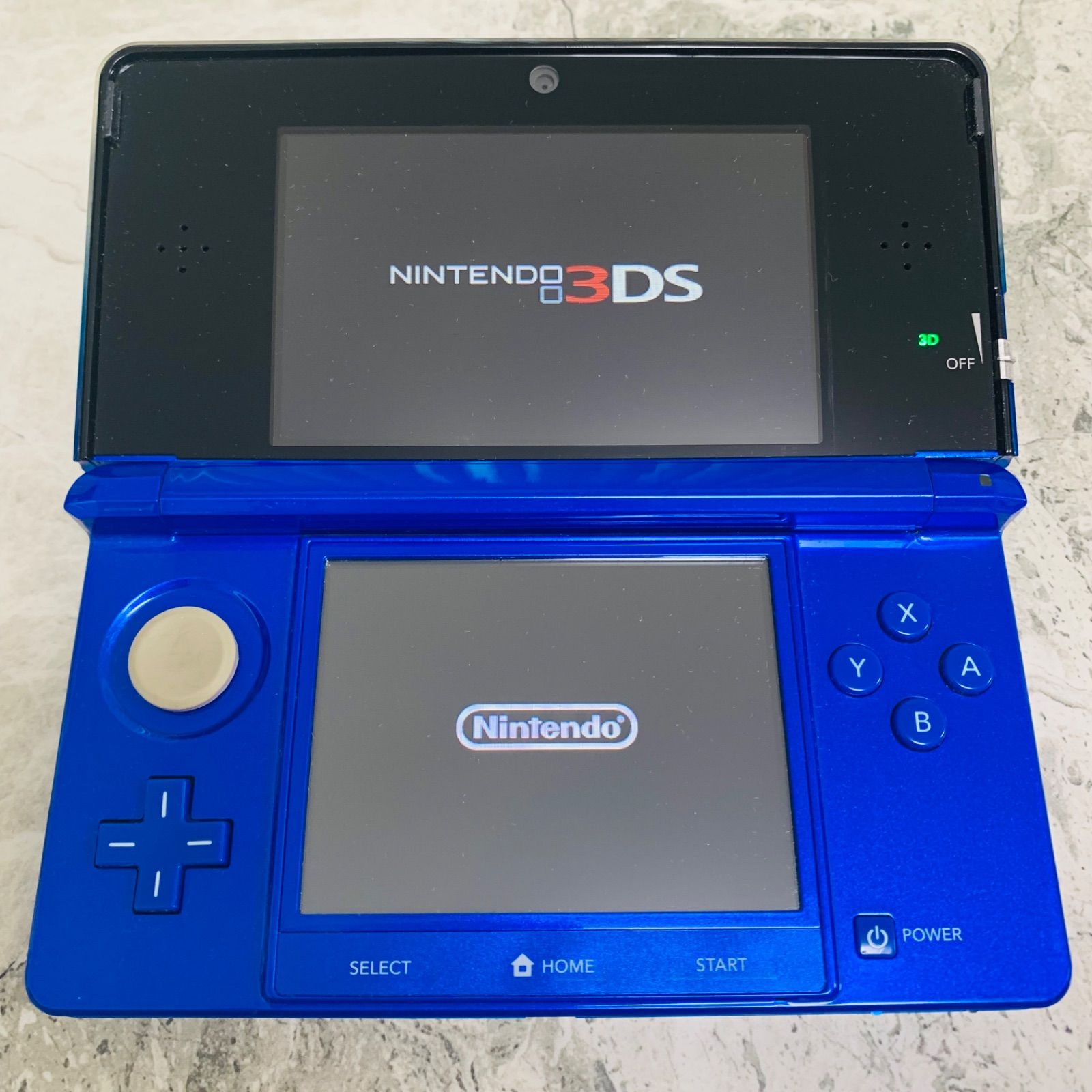 完動品】NINTENDO 3DS コバルトブルー - メルカリ