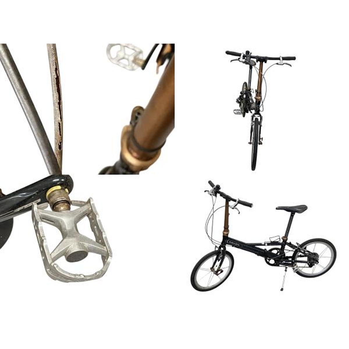 DAHON HELIOS SL 9速 ミニベロ 自転車 ダホン ジャンク W11064824
