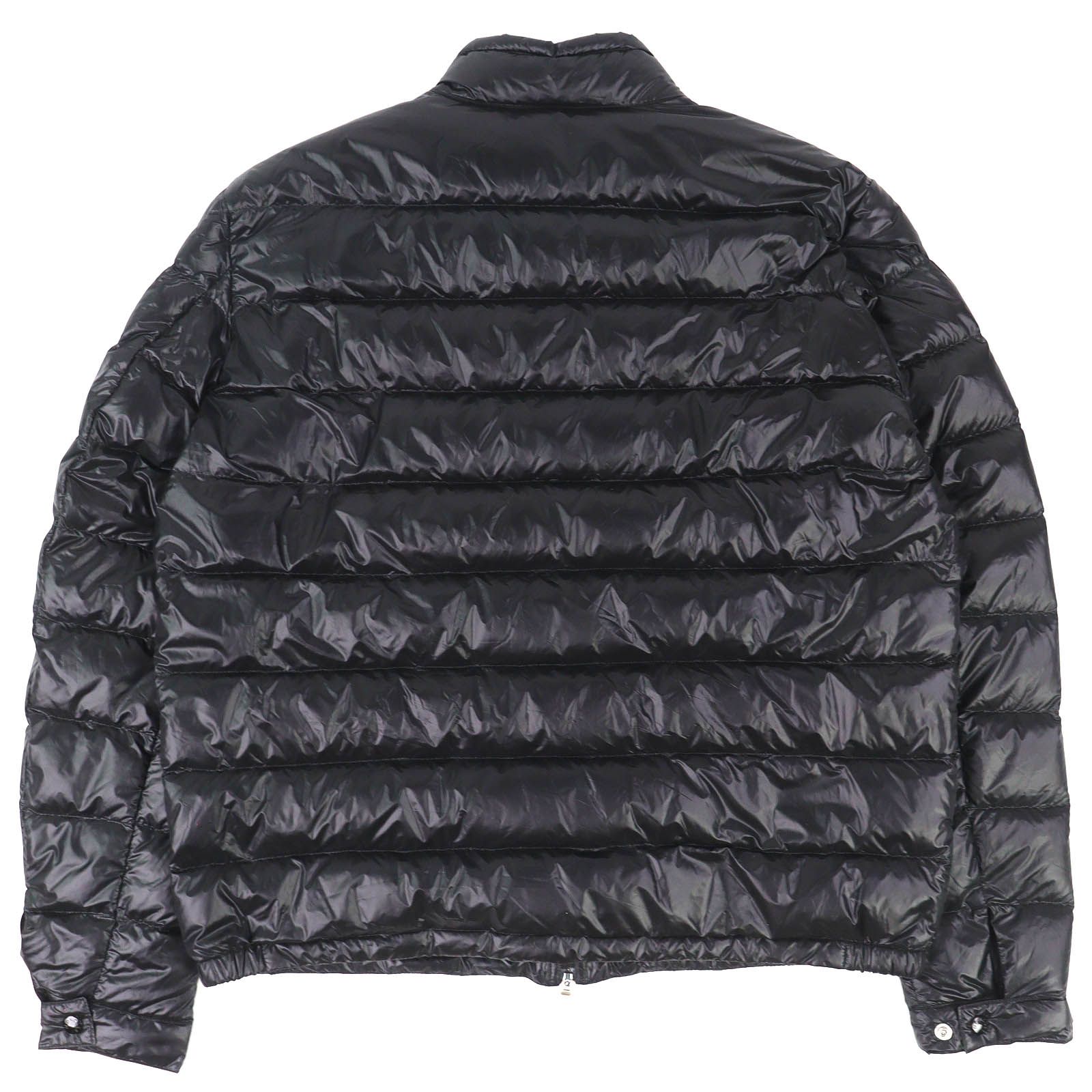 極美品△MONCLER モンクレール ACORUS ロゴワッペン ダブルジップ 