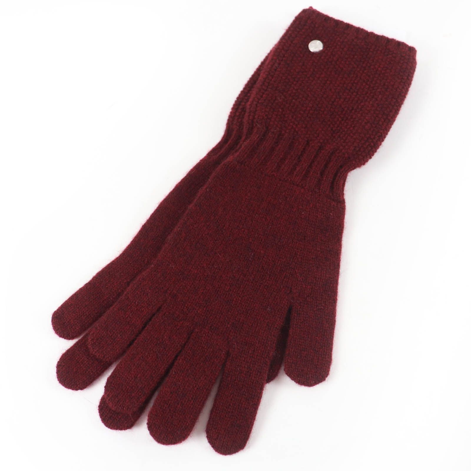 未使用品☆HERMES エルメス H232005G Gants Heidi ハイディ カシミヤ 