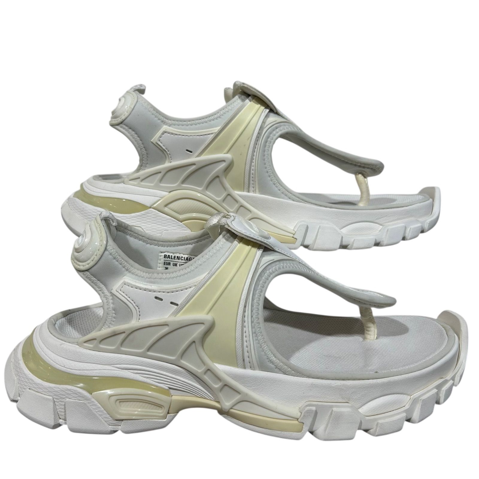 バレンシアガ BALENCIAGA トラックサンダル TRACK SANDAL ホワイト 白 