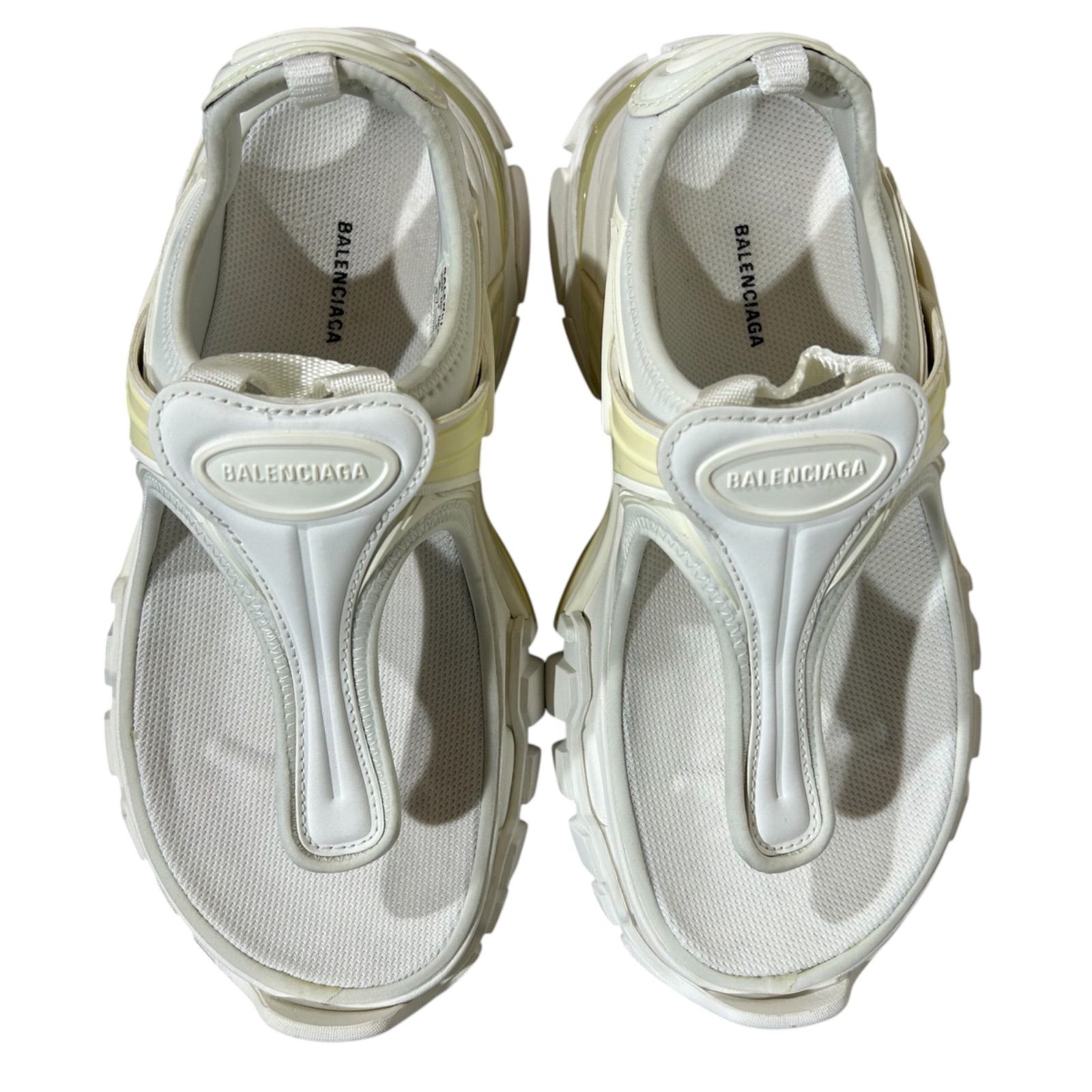 バレンシアガ BALENCIAGA トラックサンダル TRACK SANDAL ホワイト 白