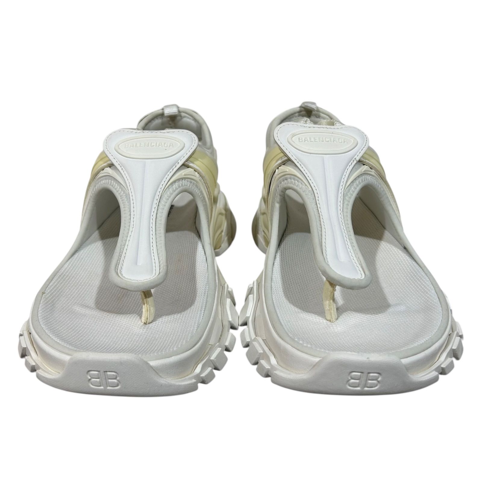 BALENCIAGA バレンシアガ トラックサンダル ホワイト 24㎝ バレンシアガ BALENCIAGA トラックサンダル TRACK SANDAL ホワイト 白