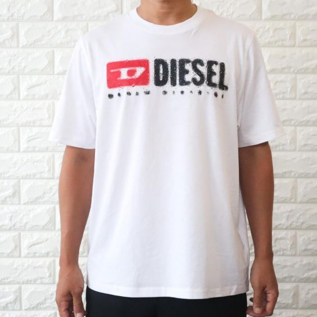 メンズ 【並行輸入品】ディーゼル DIESEL Tシャツ メンズ ホワイト 