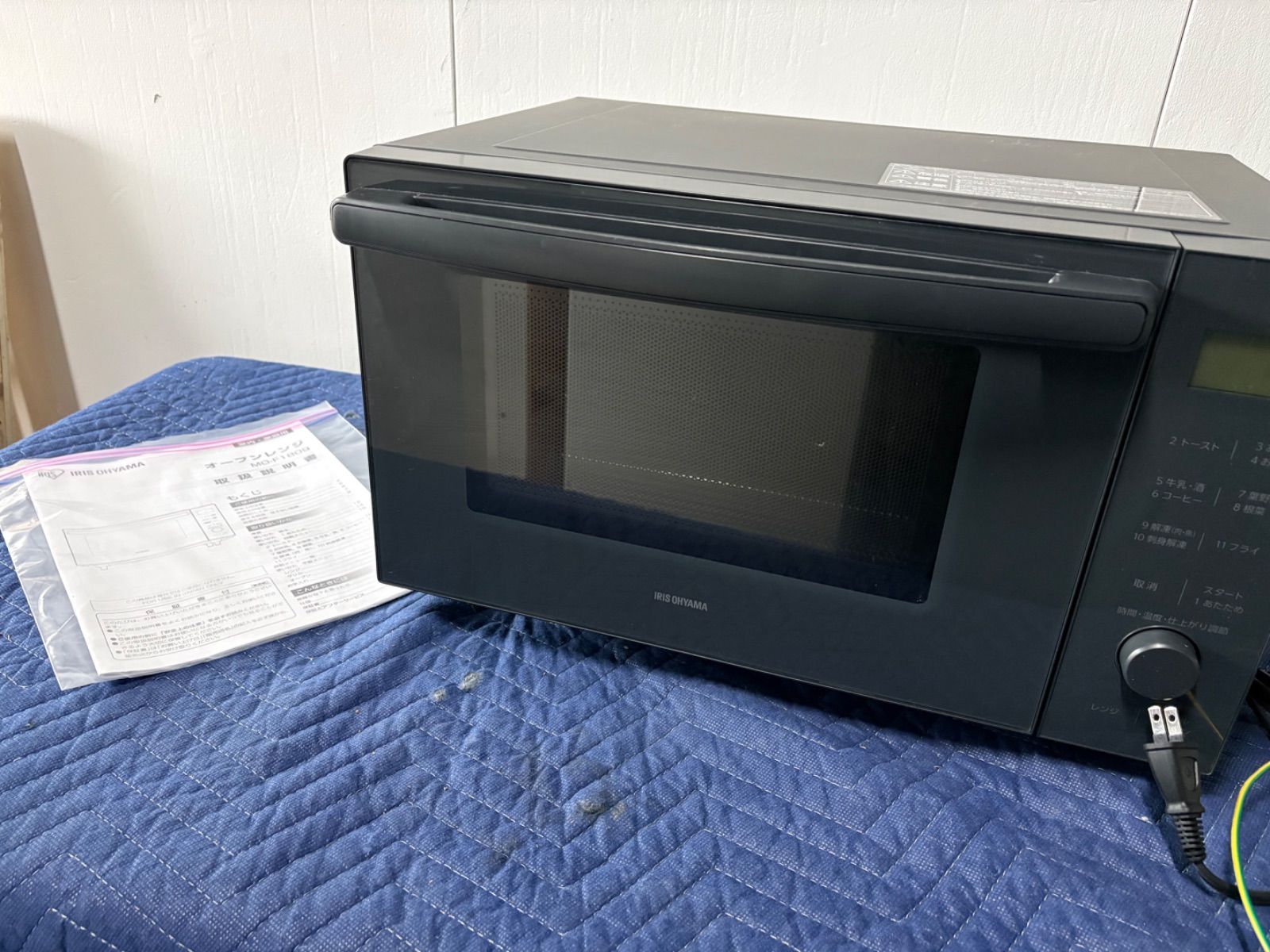 オーブンレンジ MO-F1809-HA 2023年製 ブラック オーブンレンジ MO