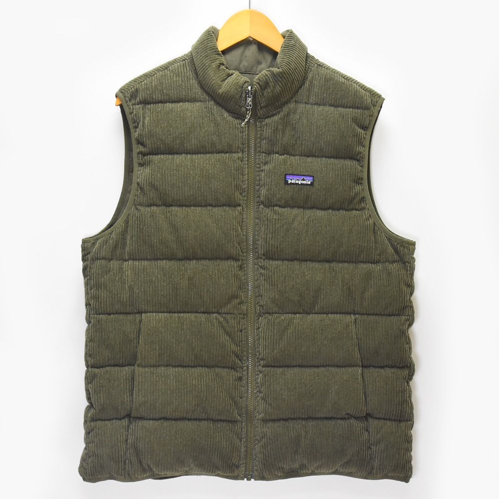 新品同様 Patagonia パタゴニア ベスト リバーシブル コットン ダウン
