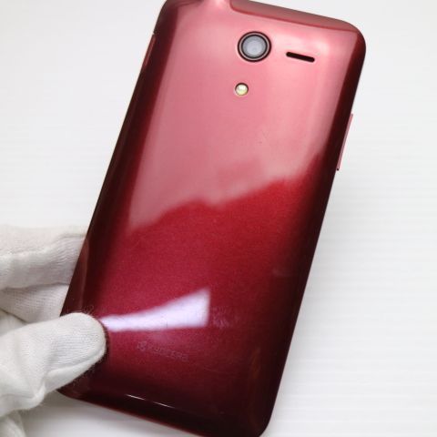 超美品 SoftBank 503KC DIGNO F レッド 判定○ 即日発送 スマホ 