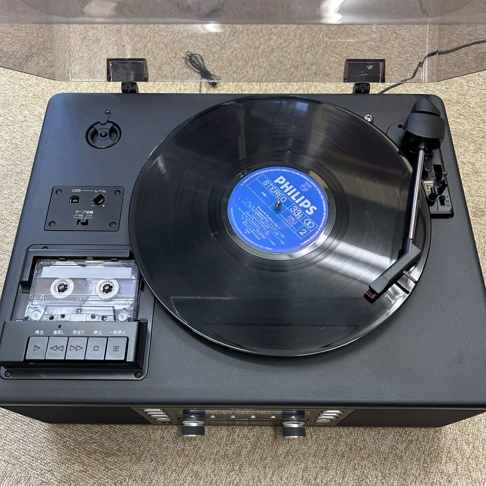 TEAC マルチプレーヤー LP-R550USB レコードプレーヤー 2017年製 CD