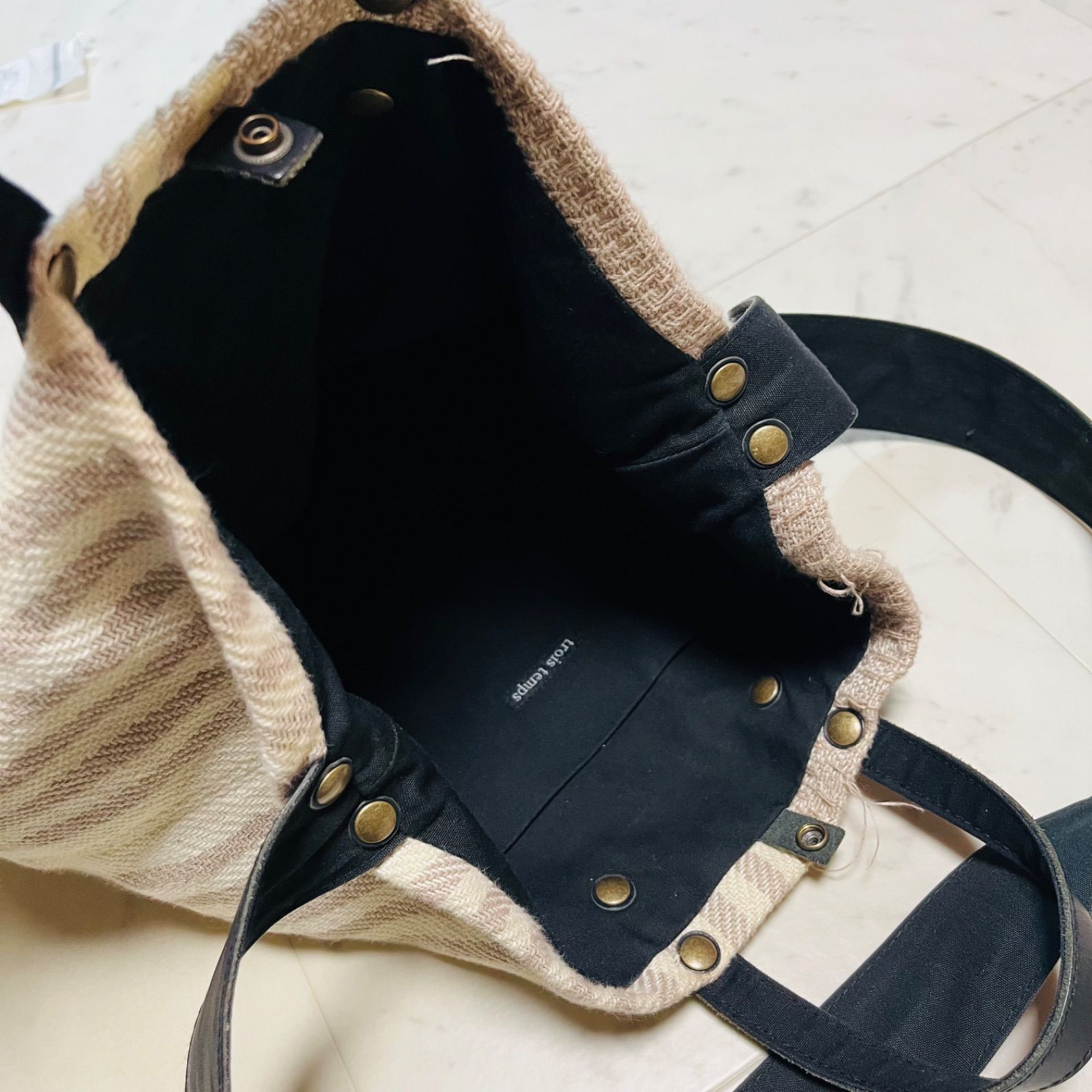 trois temps トロワトン 2way bag ショルダーバッグ ハンドバッグ 北欧 