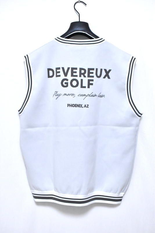 定価2万4750円】新品 DEVEREUX GOLF 18G Essential DVRX Knit Vest M