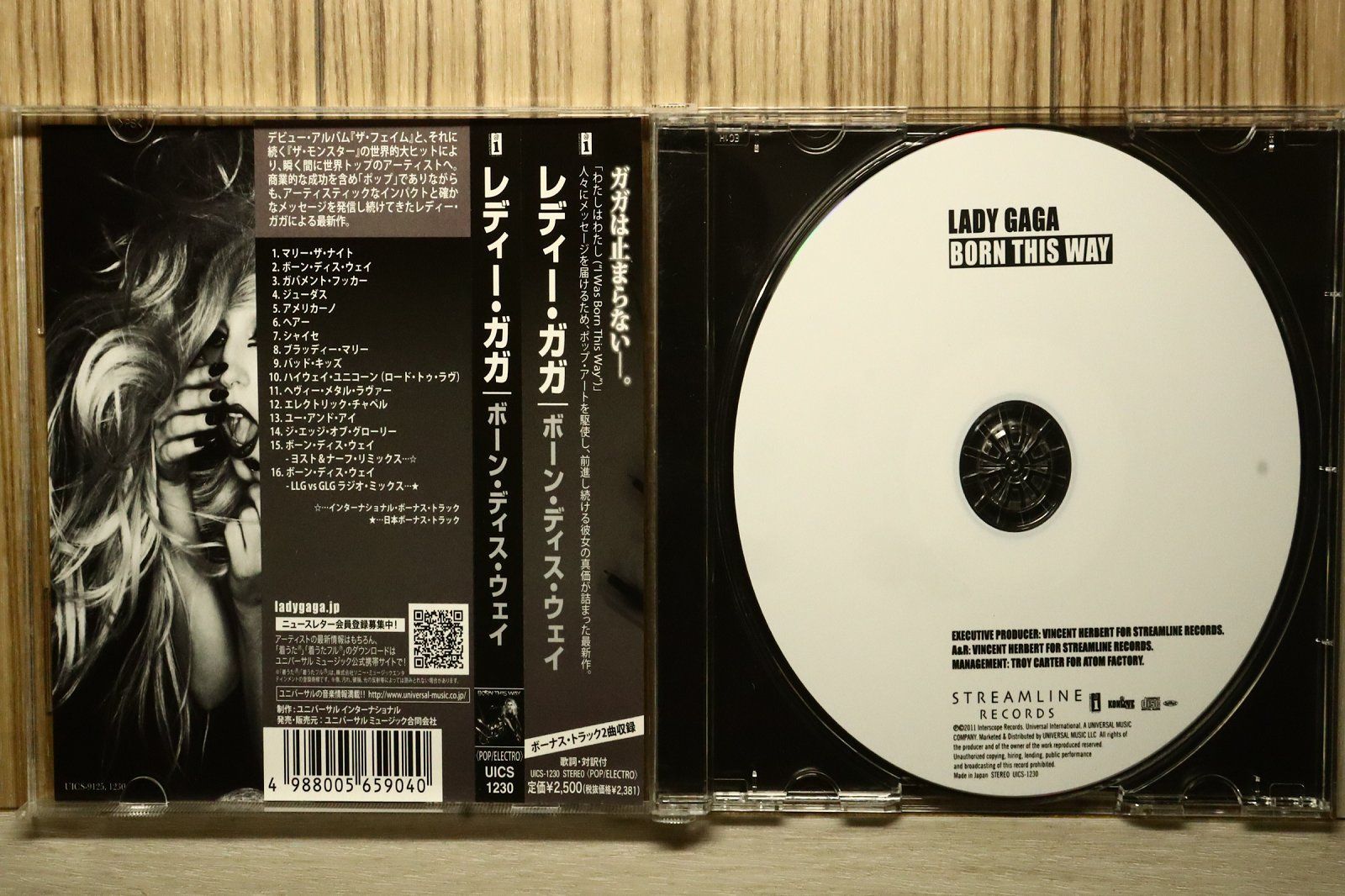 国内盤CD☆レディー・ガガ/レディー・ガガ□ ボーン・ディス・ウェイ 