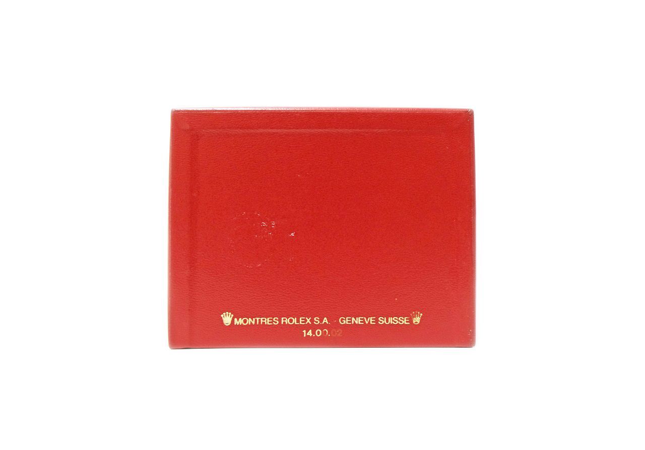 Y52□【空箱のみ】ROLEX ロレックス 赤 レッド 14.00.01 内箱 ケース