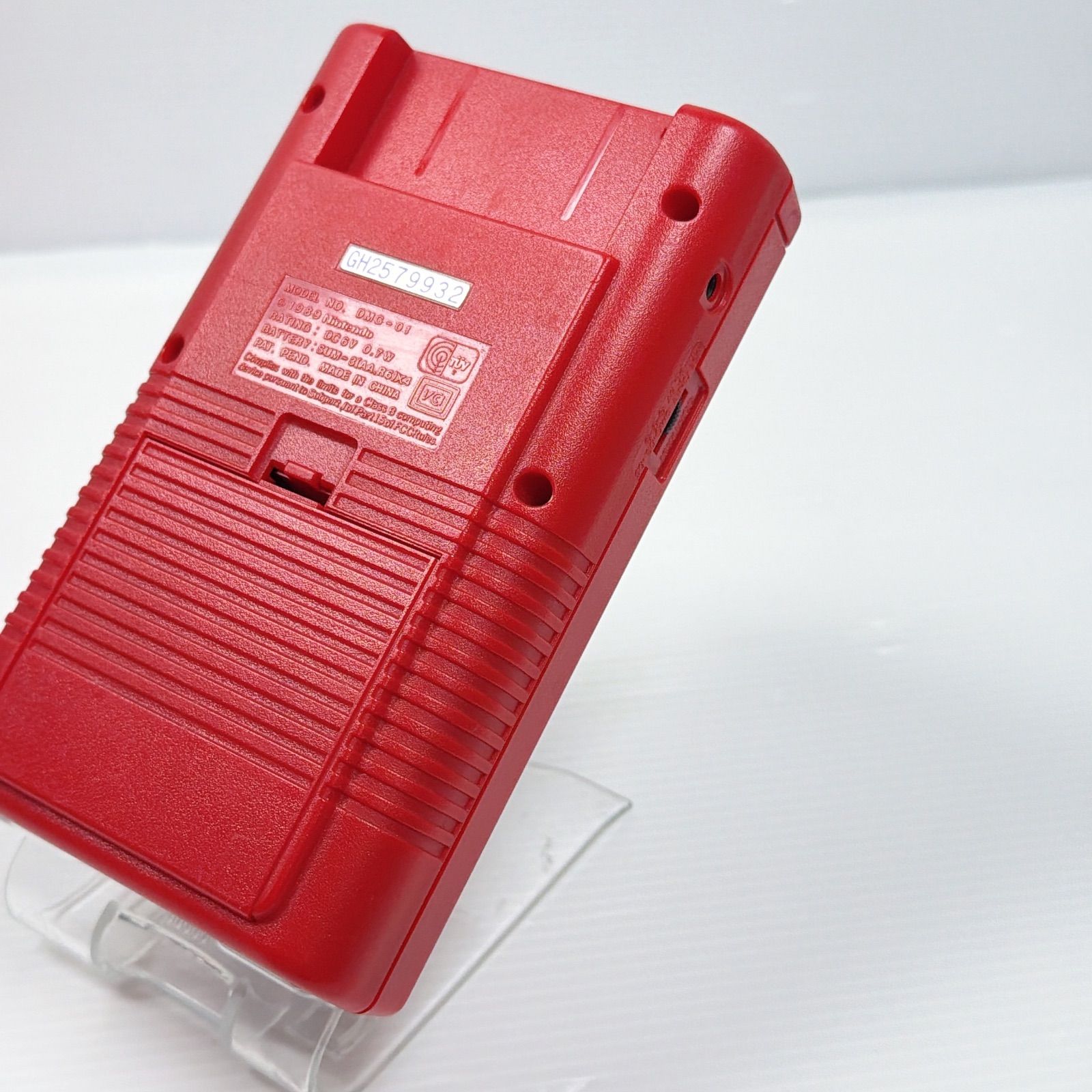 美品 ゲームボーイブロス レッド ポケットモンスター 赤 付き 初代