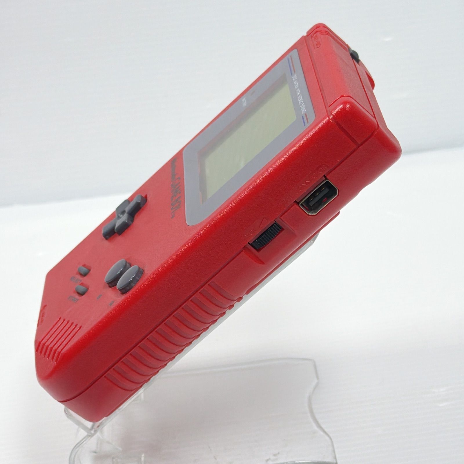 美品 ゲームボーイブロス レッド ポケットモンスター 赤 付き 初代