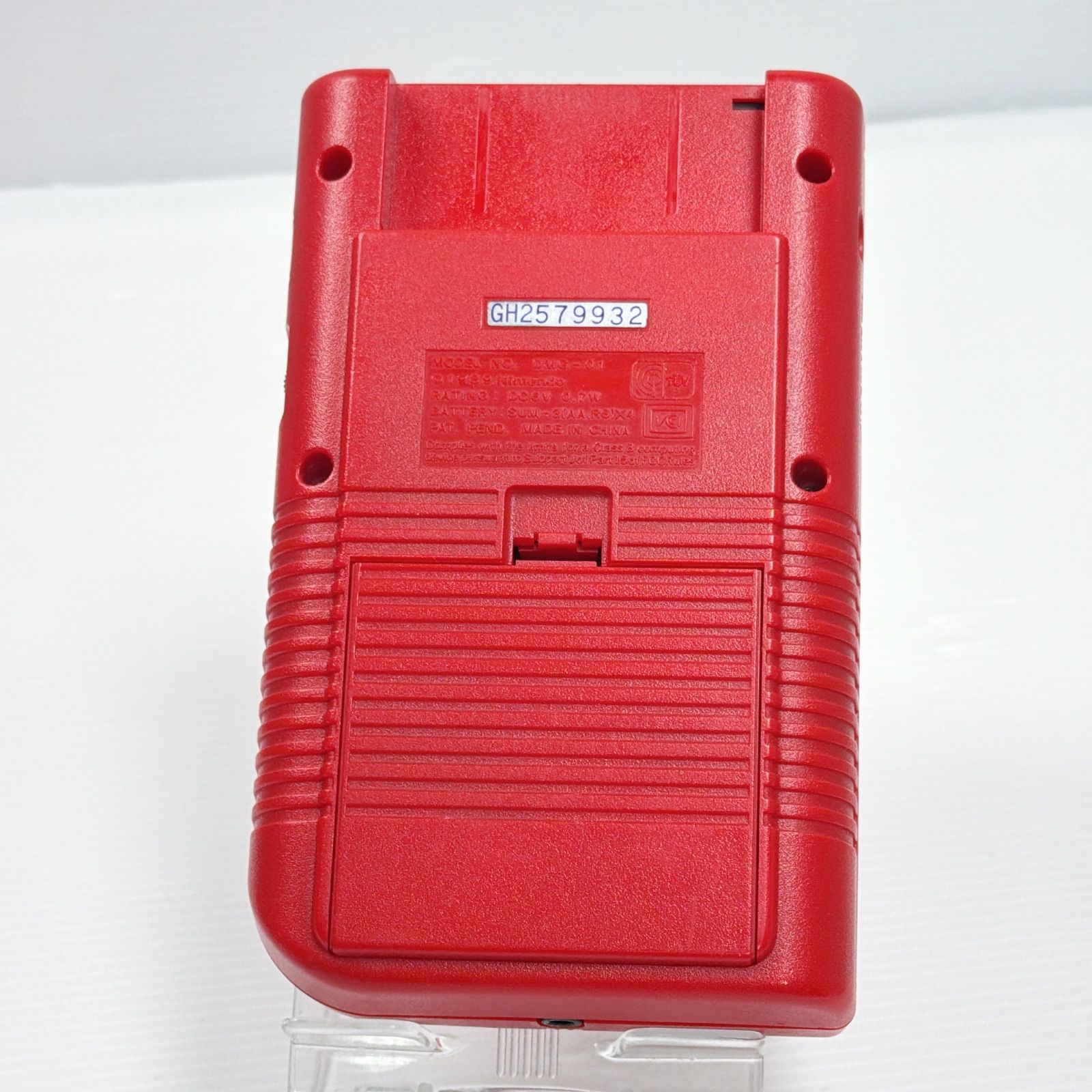 美品 ゲームボーイブロス レッド ポケットモンスター 赤 付き 初代