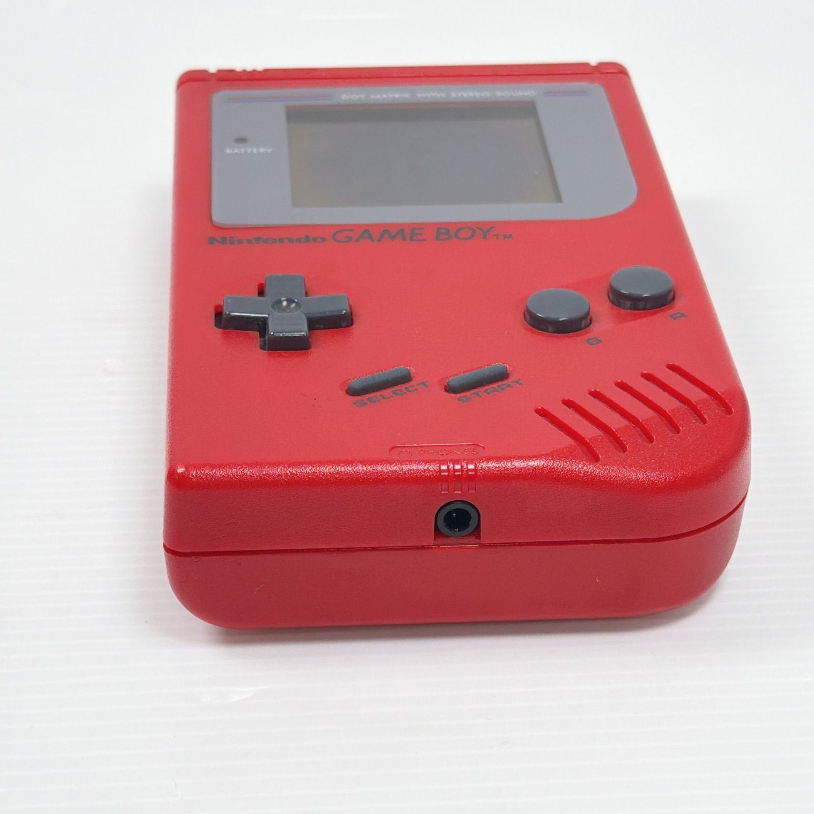 美品 ゲームボーイブロス レッド ポケットモンスター 赤 付き 初代