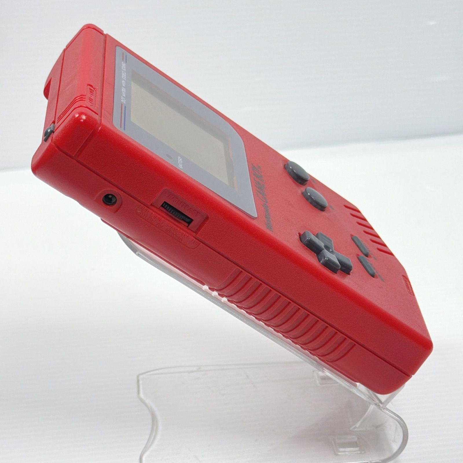 美品 ゲームボーイブロス レッド ポケットモンスター 赤 付き 初代