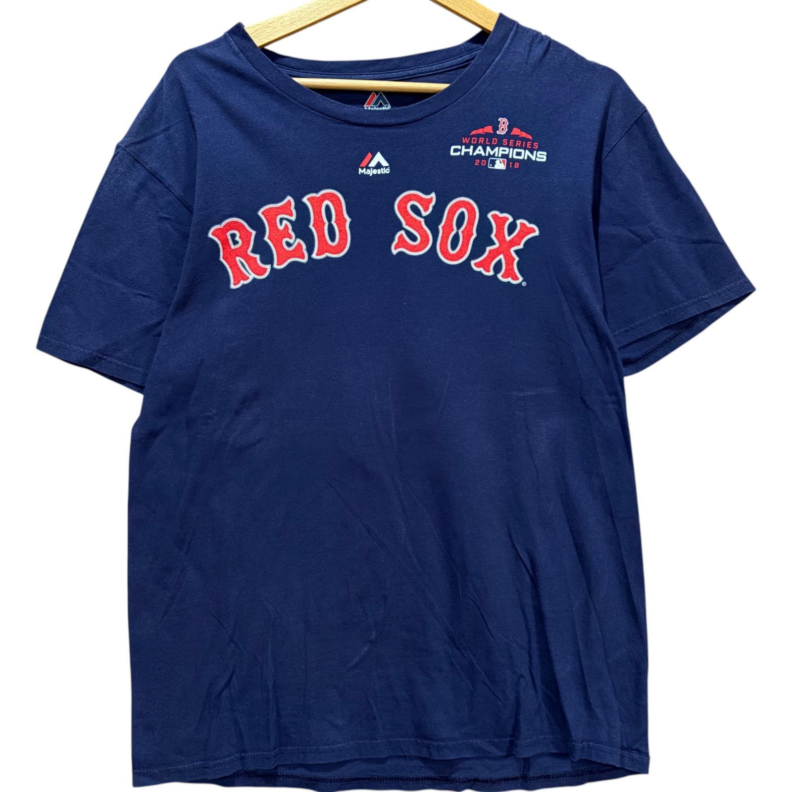 Majestic マジェスティック Tシャツ MLB ワールドシリーズ 優勝記念 