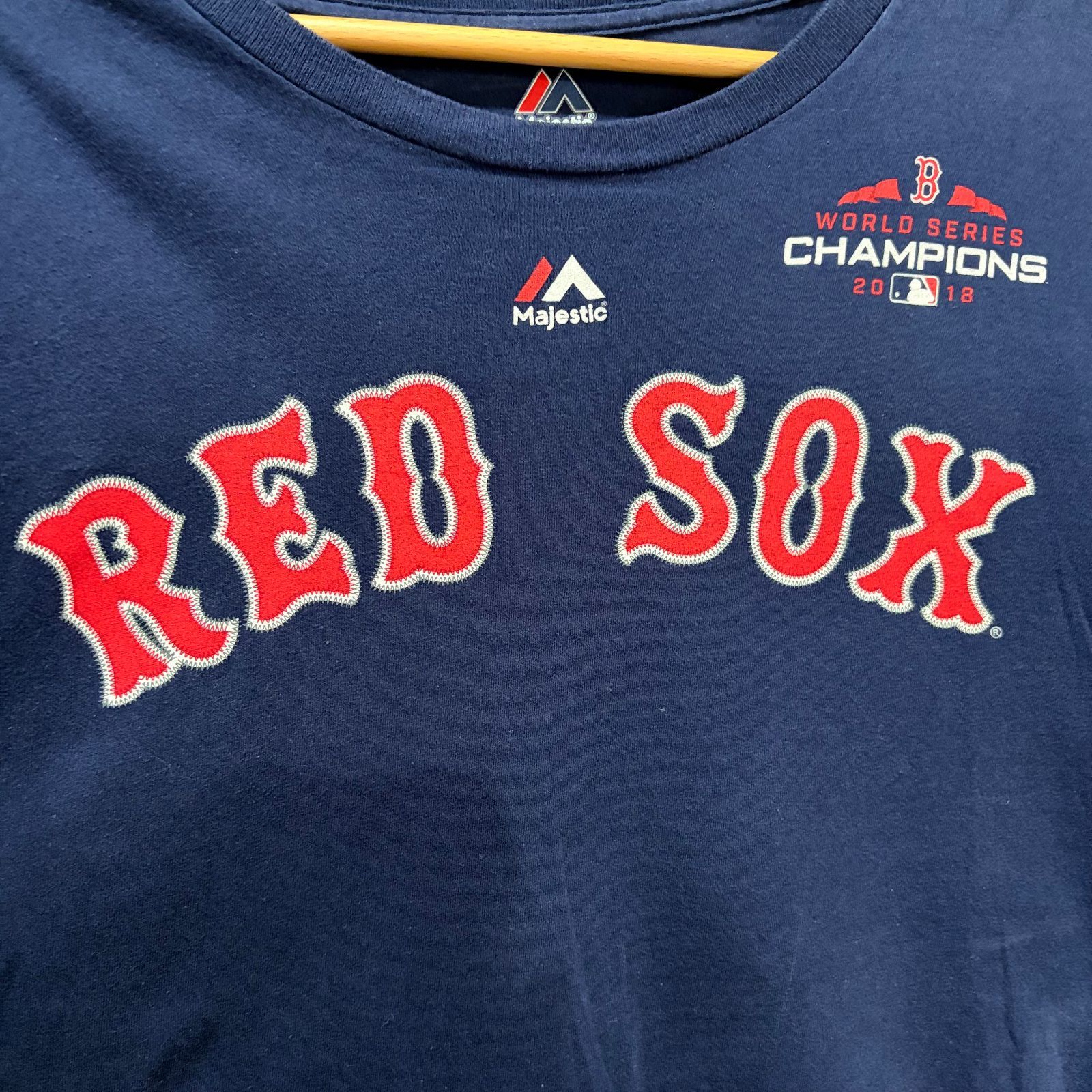 Majestic マジェスティック Tシャツ MLB ワールドシリーズ 優勝記念 