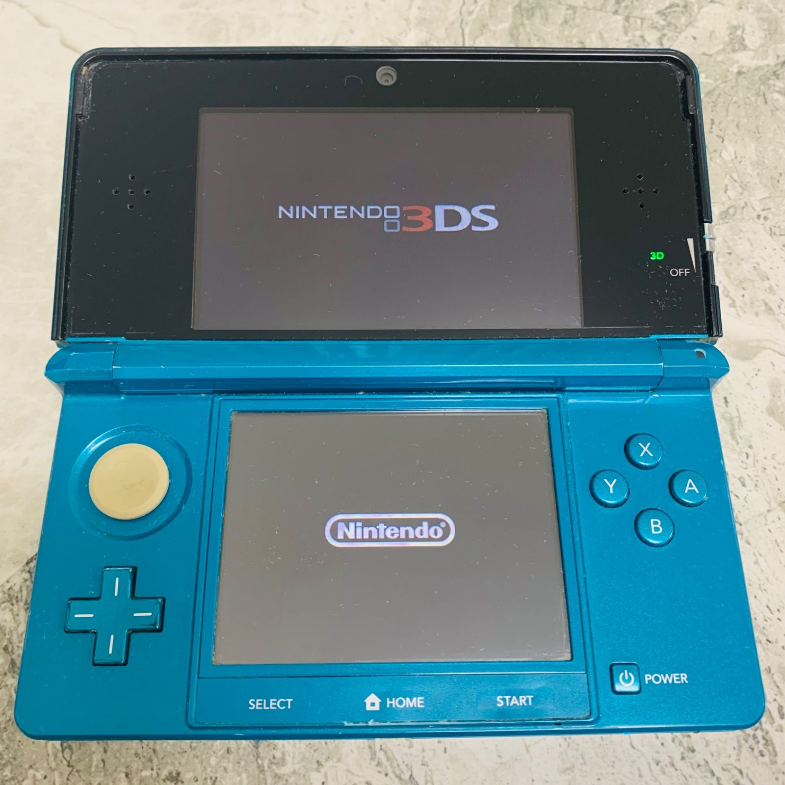NINTENDO 3DS アクアブルー - メルカリ