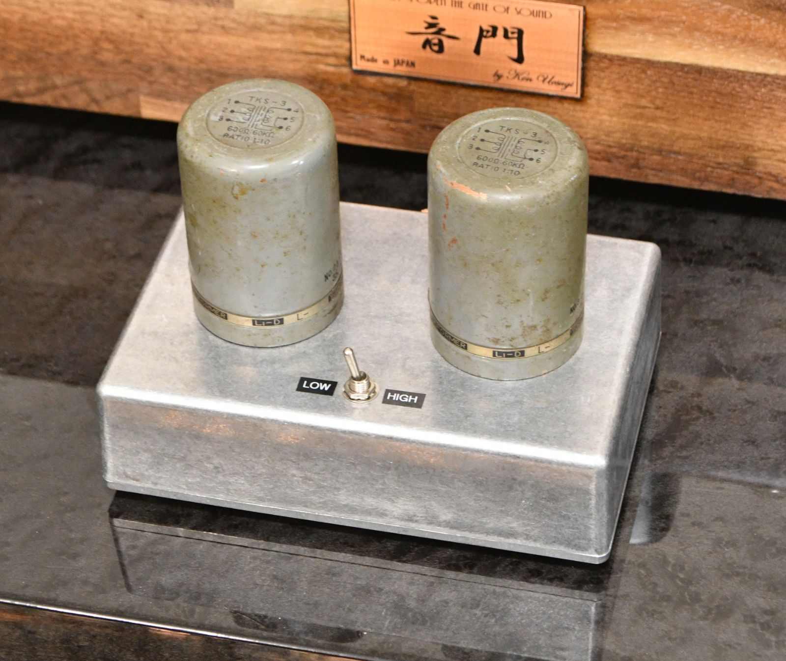 TAMURA TKS-3 CDトランス・MC昇圧トランス　昇圧率１：１０、１：２０　動作良好