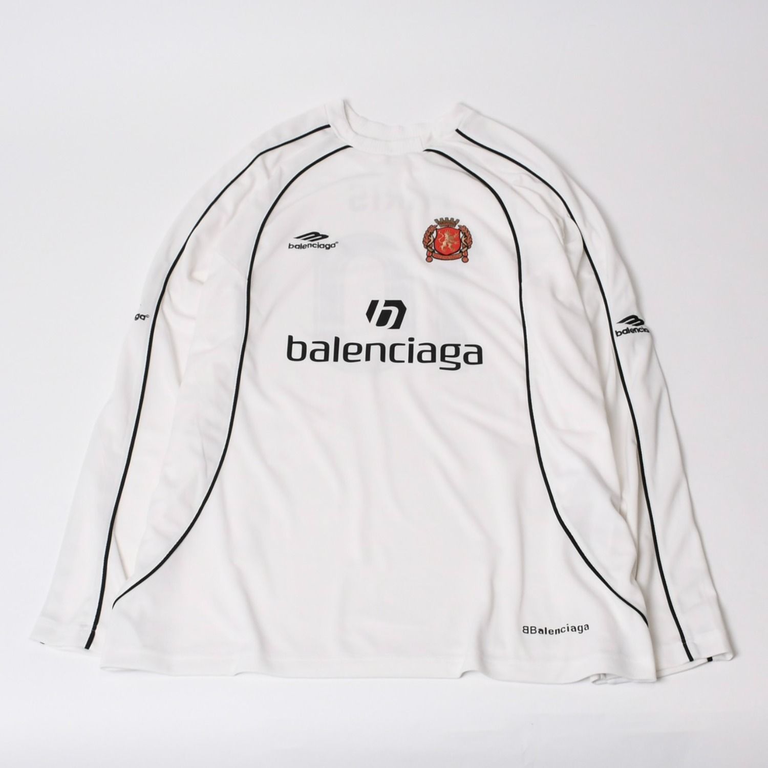BALENCIAGA バレンシアガ 24SS PARIS SOCCER テクニカルジャージ 長袖T 