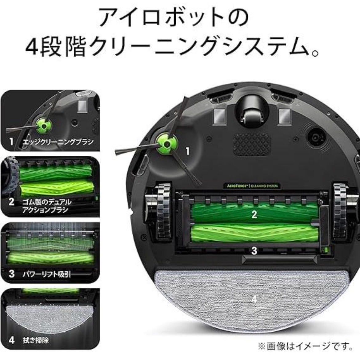 アイロボット(iRobot) ルンバ コンボ j5 j517860 - メルカリ