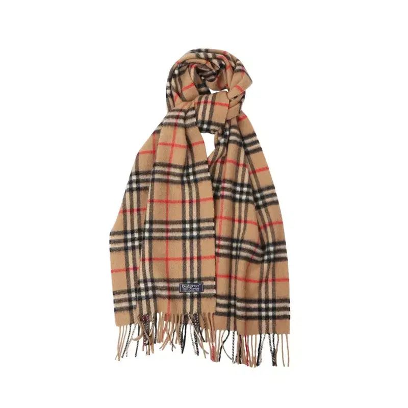Burberry ベージュマフラー チェック Burberry ベージュ タータン