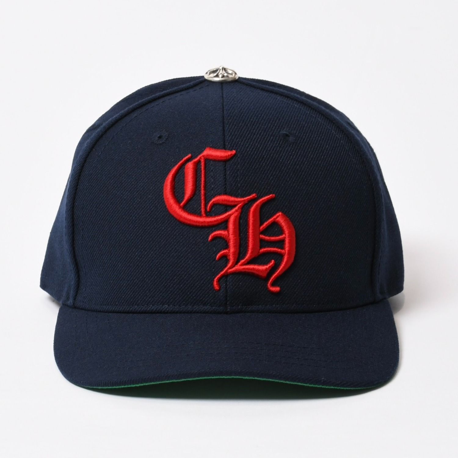 極美品 CHROME HEARTS クロムハーツ CH BASEBALL TRUCKER CAP CHベース 