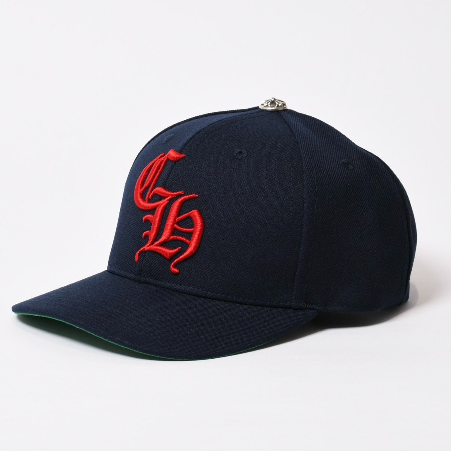 極美品 CHROME HEARTS クロムハーツ CH BASEBALL TRUCKER CAP CHベース