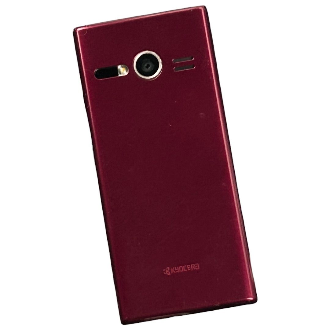 au MARVERA KYF35 ワインレッド 中古品 A110 - メルカリ