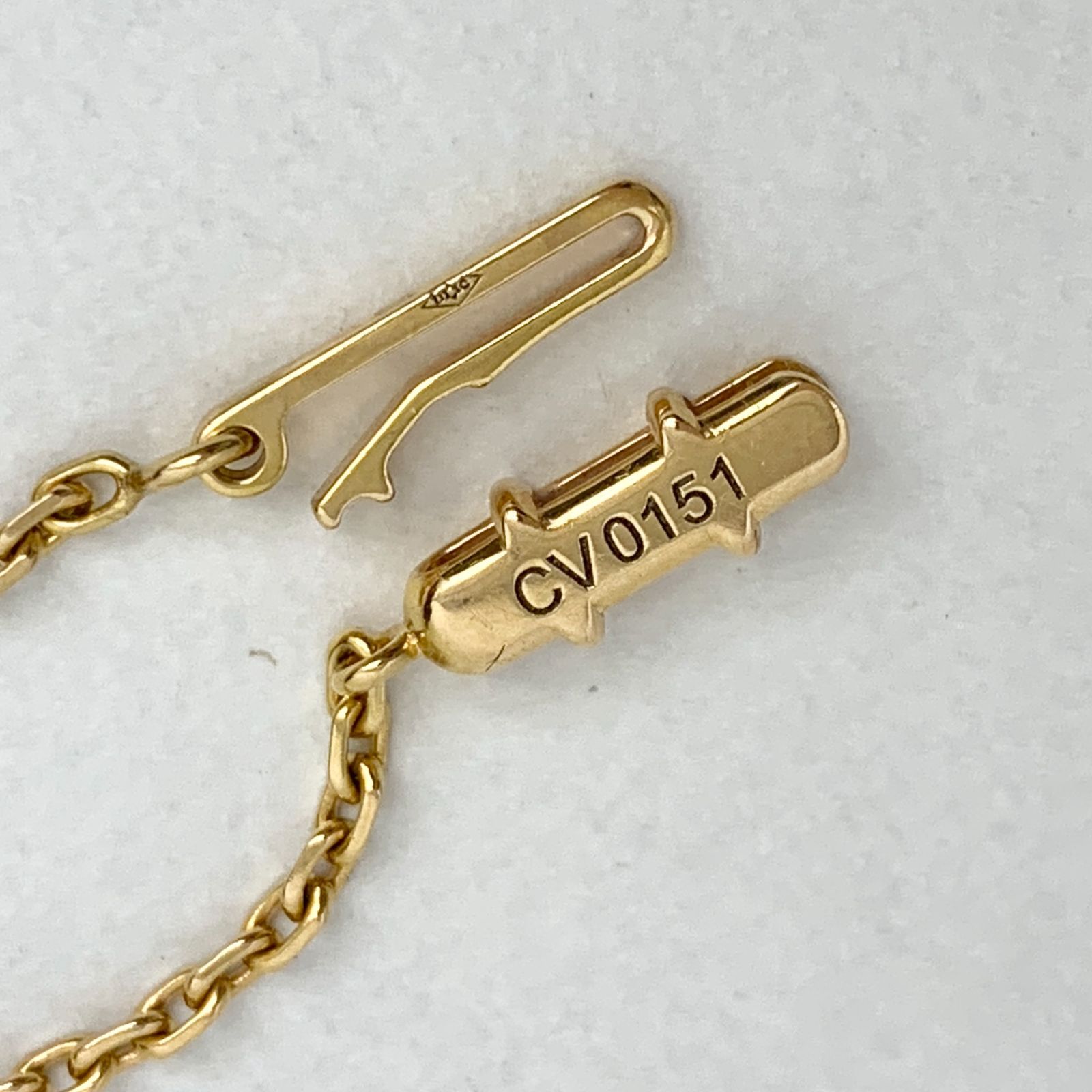 cartier カルティエ 750 リンクスレーブ ネックレス 5.7g レディース 