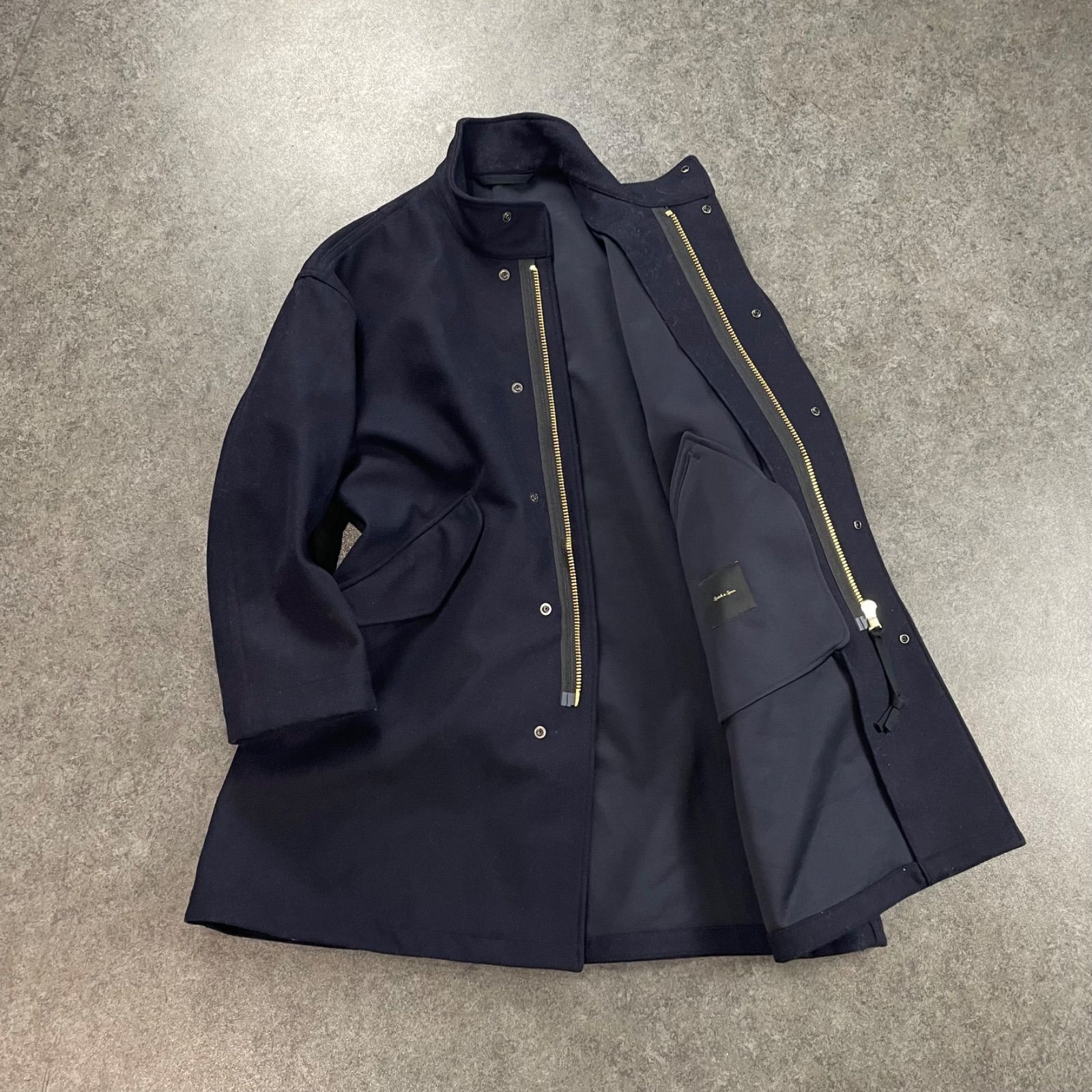 Spick&Span スピックアンドスパン 23AW メルトン M-65 フィールド