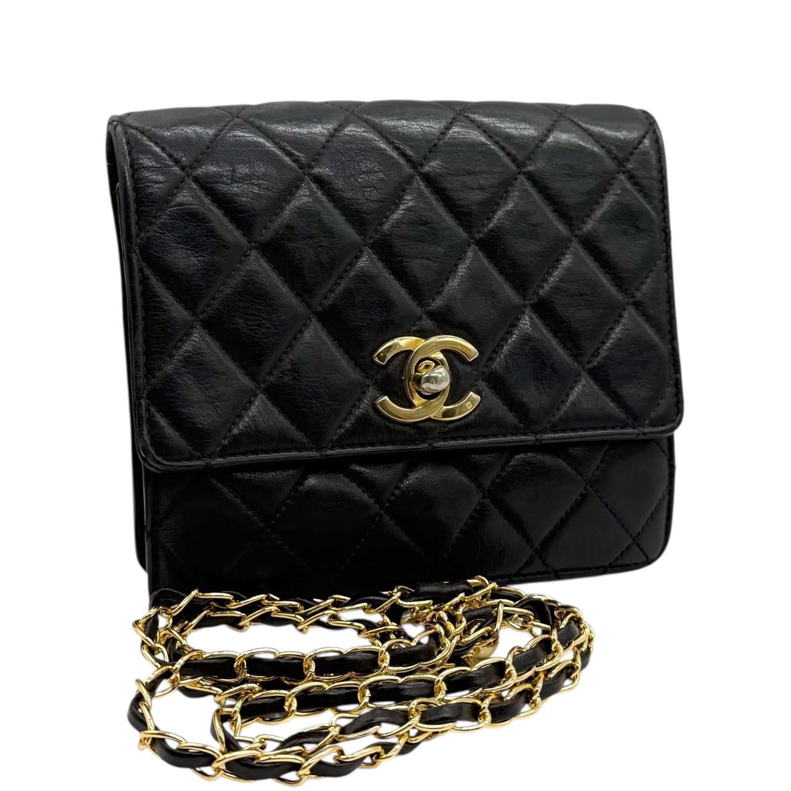 シール有 シャネル CHANEL ウエストバッグ ウエストポーチ ベルト 