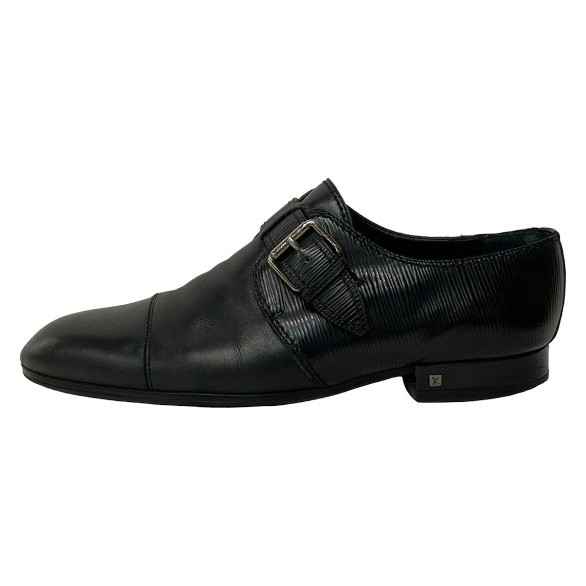 LOUIS VUITTON(ルイヴィトン) シューズ 8 1/2 メンズ - 黒 レザー 